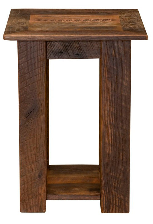 Barnwood Open End Table - Ozark Cabin Décor, LLC