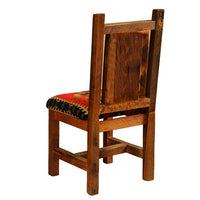 B16130-UF Barnwood Upholstered Artisan Side Chair - Ozark Cabin Décor, LLC