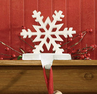 Snowflake Stocking Hanger - Set of 2 - Ozark Cabin Décor, LLC