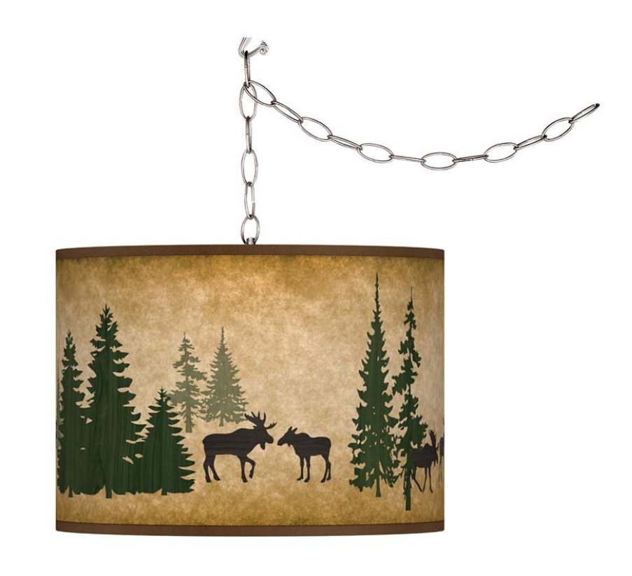 Rustic Swag Plug-In Pendant Lights | Ozark Cabin Décor LLC – Ozark