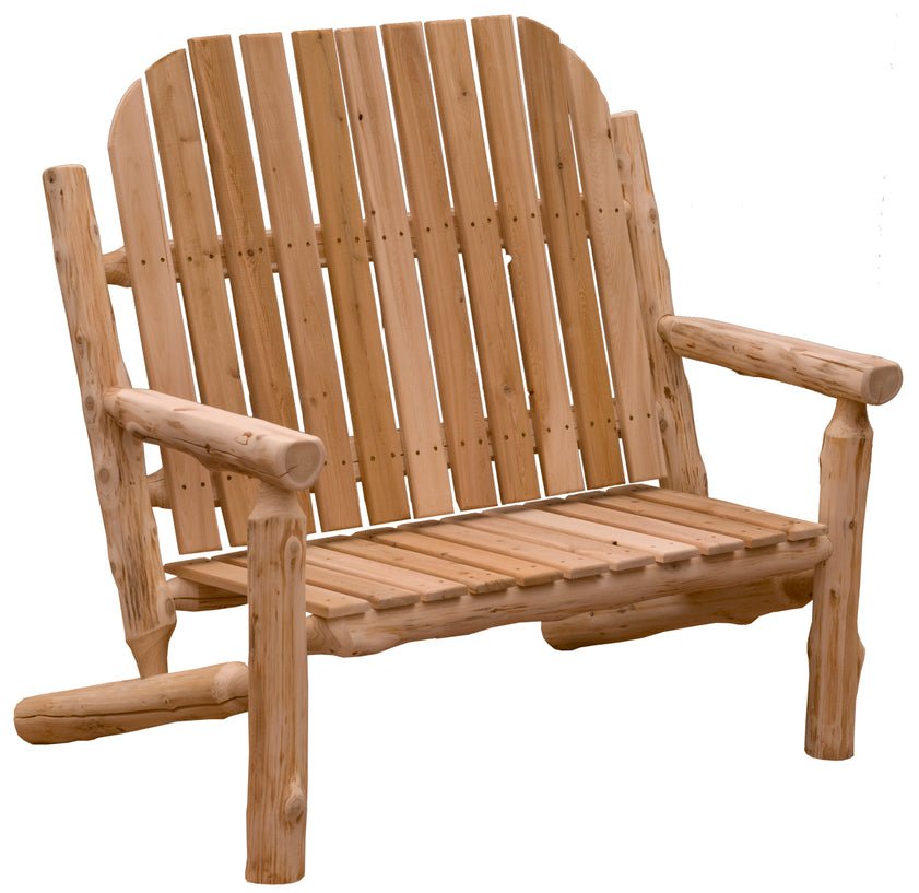 Cedar log adirondack online chairs